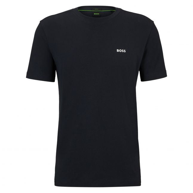 Mens Black Tee S/s T Shirt