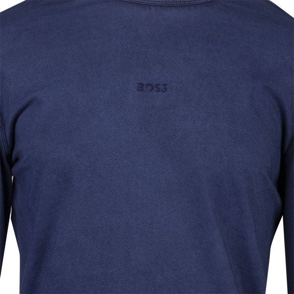 Mens Navy Tokkslong L/s Tee T Shirt