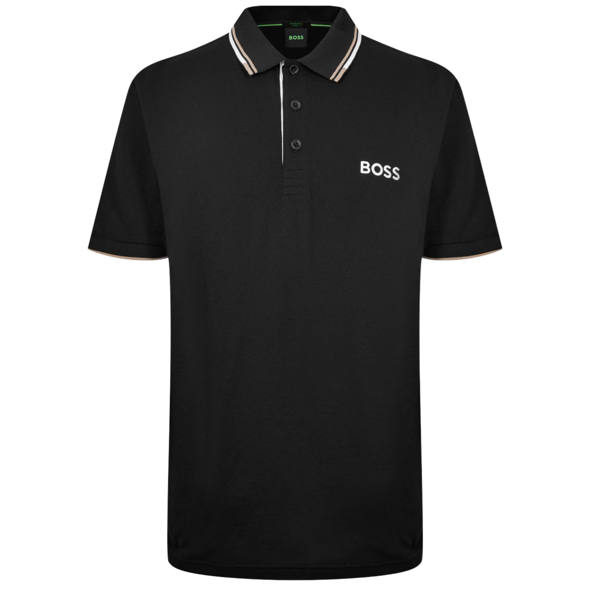 Mens BOSS Black Paddy Pro S/s Polo Shirt