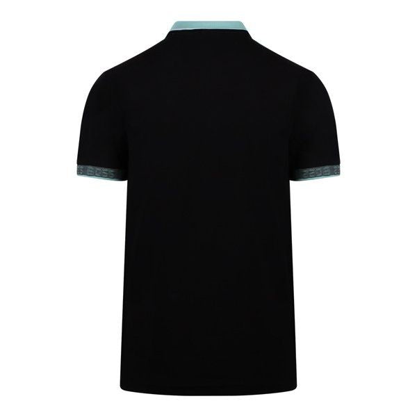 Mens Black Paule S/s Polo Shirt