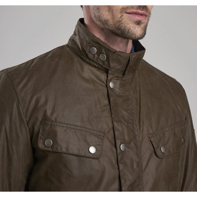 Mens Bark Duke Waxed Jacket