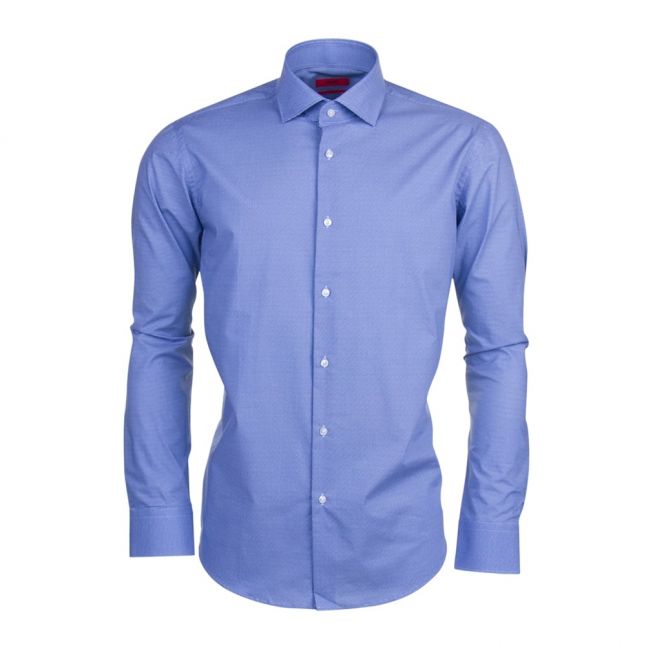 Mens Open Blue C-Gordon L/s Shirt