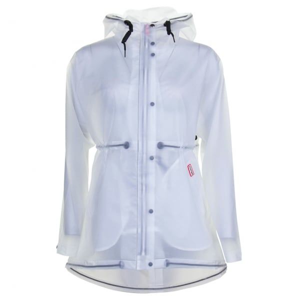 Womens White Original Vinyl Rain Coat