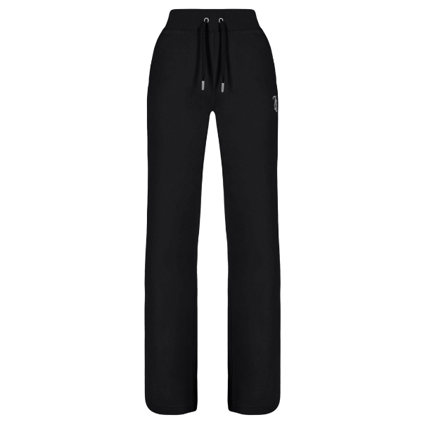 Womens Black Arched Diamante Del Ray Pants