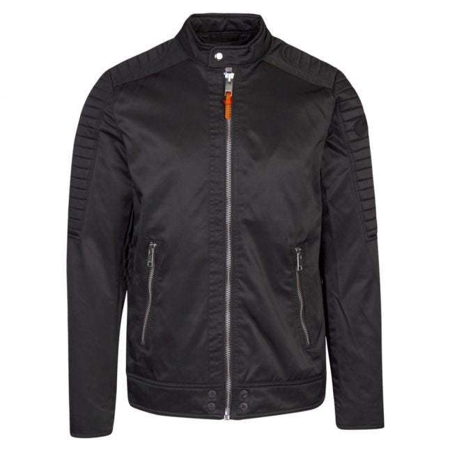 Mens Black J-Shiro Biker Jacket