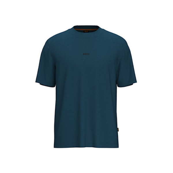 Mens Medium Blue Tchup Centre Logo S/s T-Shirt