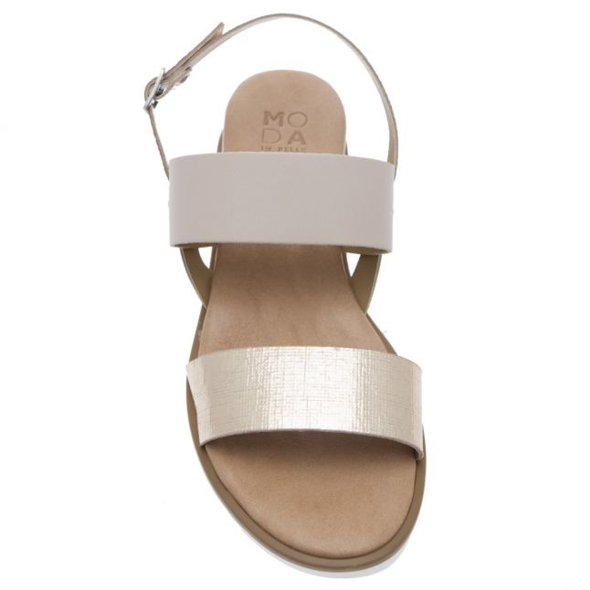 Womens Rose Gold Navas Sandals