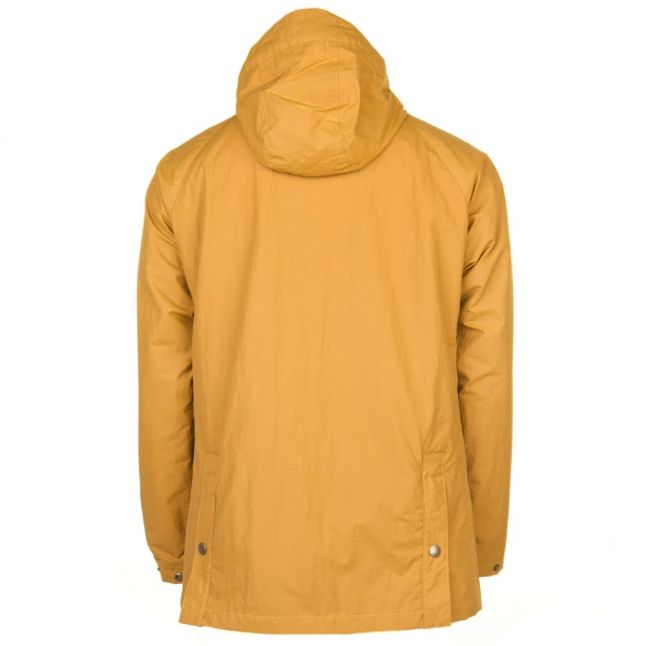 Heritage Mens Yellow Hooded Bedale Waterproof Jacket