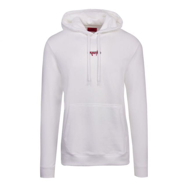 Mens White Doley Hoodie