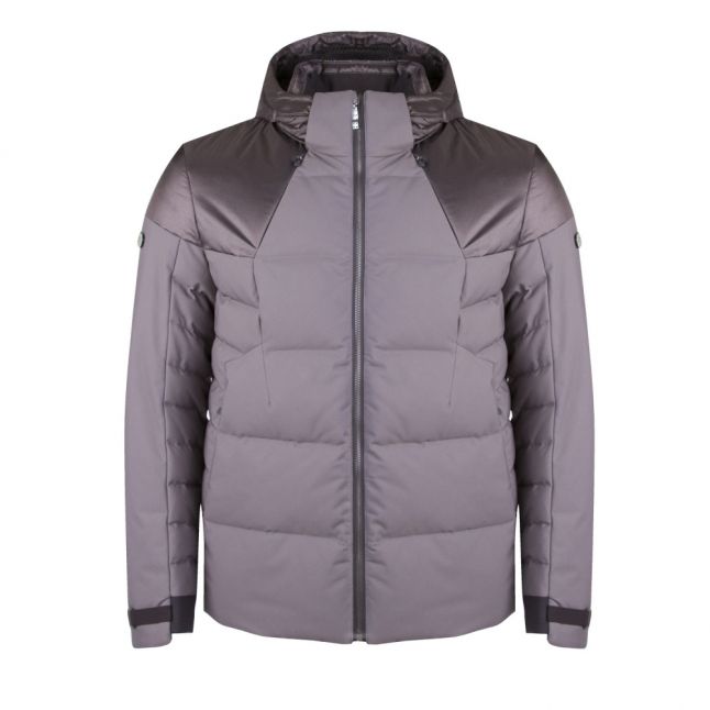 Athleisure Mens Grey Jeiko Hooded Padded Coat