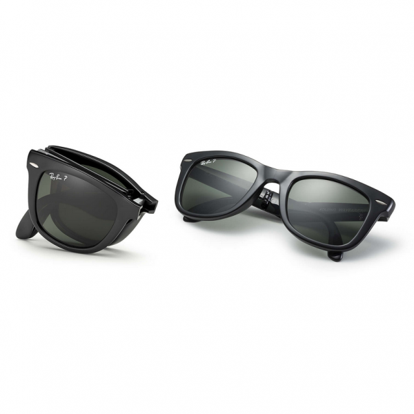 Black RB4105 Folded Wayfarer Sunglasses