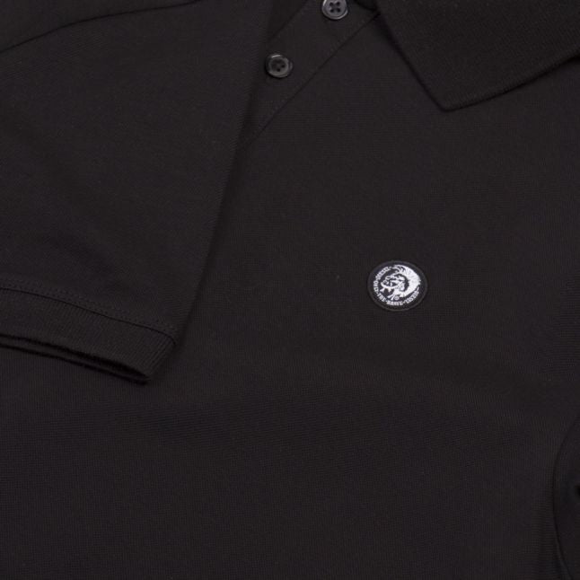 Mens Black T-Weet S/s Polo Shirt