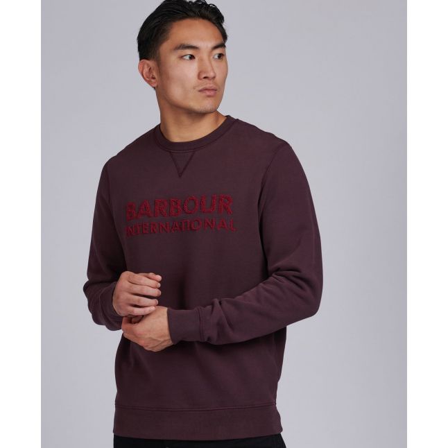 Mens Dark Burgundy Dyno Sweat Top