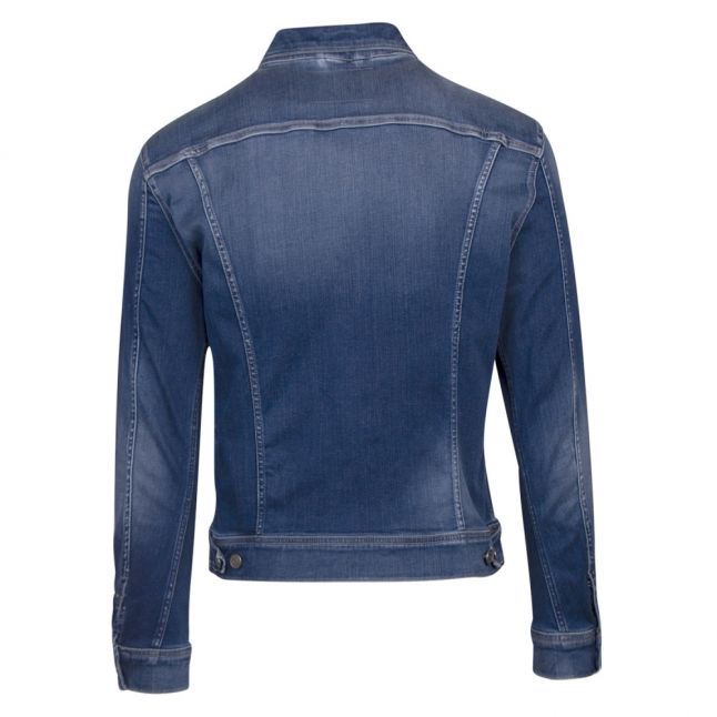 Mens Blue Hyperflex Denim Jacket