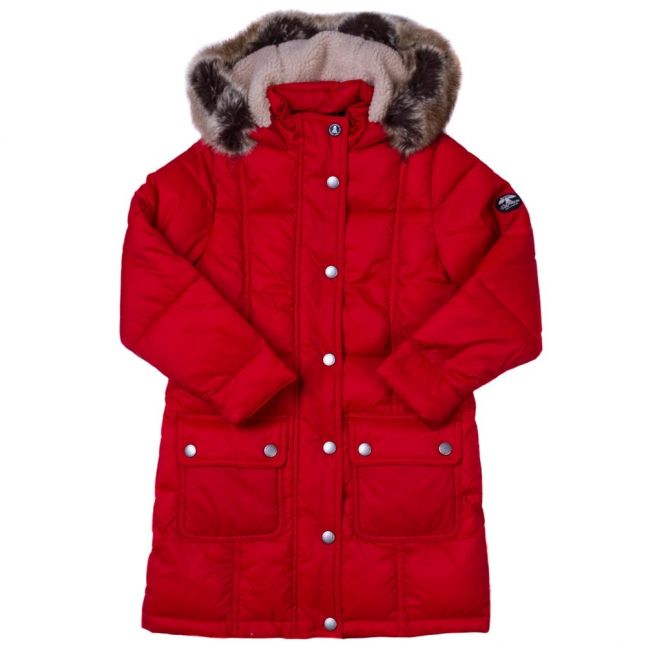 Girls Lighthouse Red Icefield Quilted Jacket