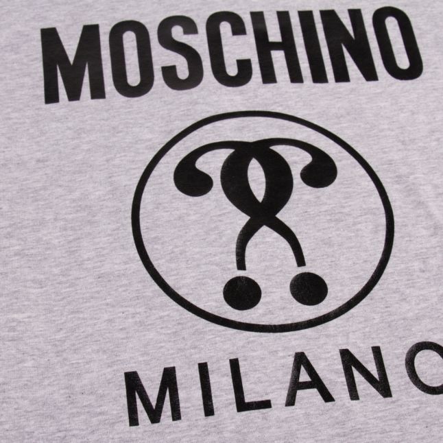 Boys Grey Melange Milano Logo S/s T Shirt