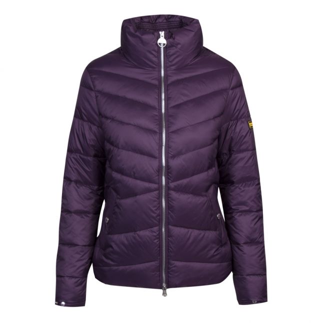 Womens Tempest Purple Dual Quilted Jacket