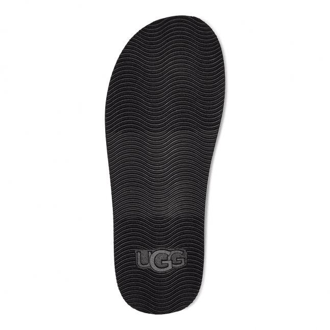 Womens Black Zuma Graphic Slides