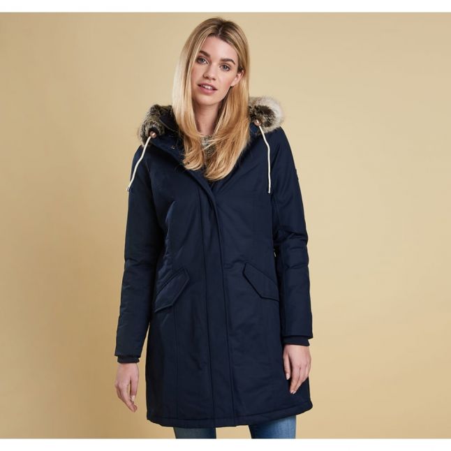 Lifestyle Womens Dark Navy Filey Waterproof Jacket