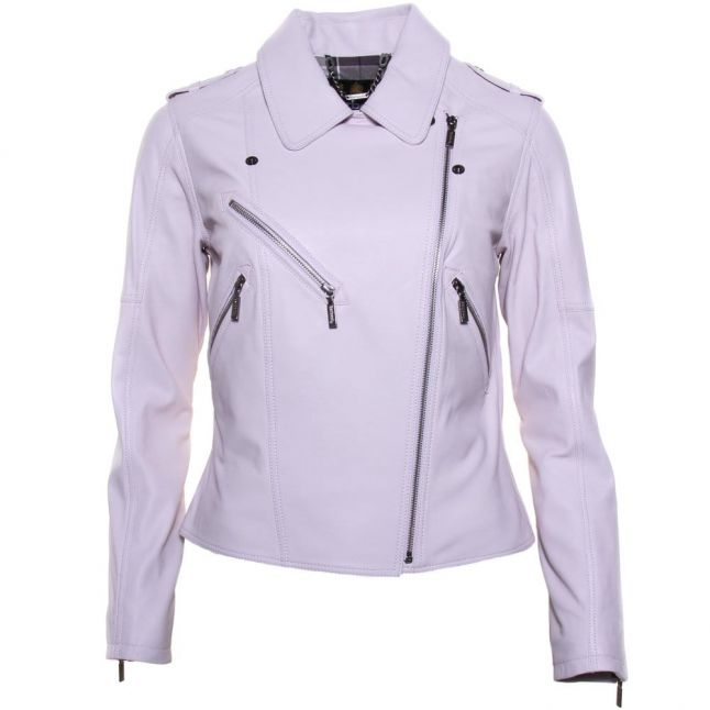 Womens Amethyst Gaverpin Leather Jacket