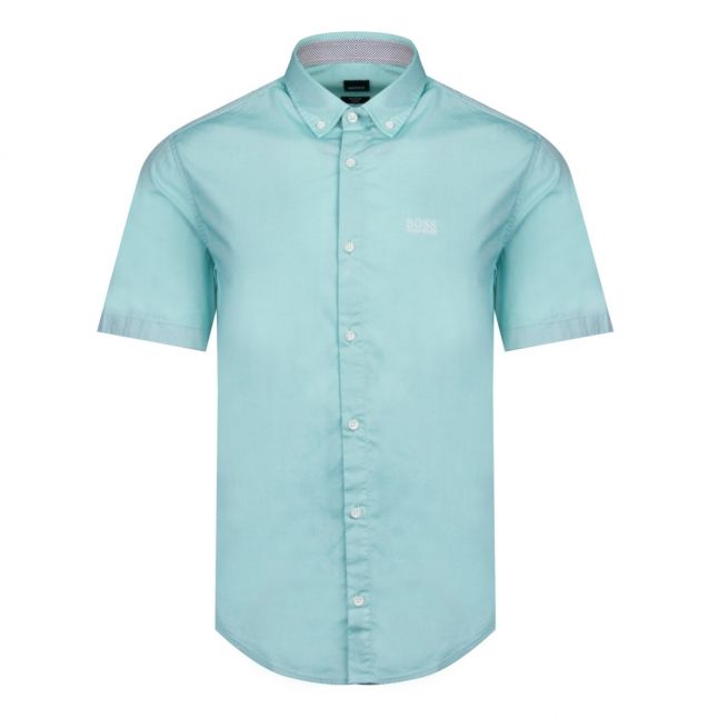 Athleisure Mens Green Biadia_R S/s Shirt