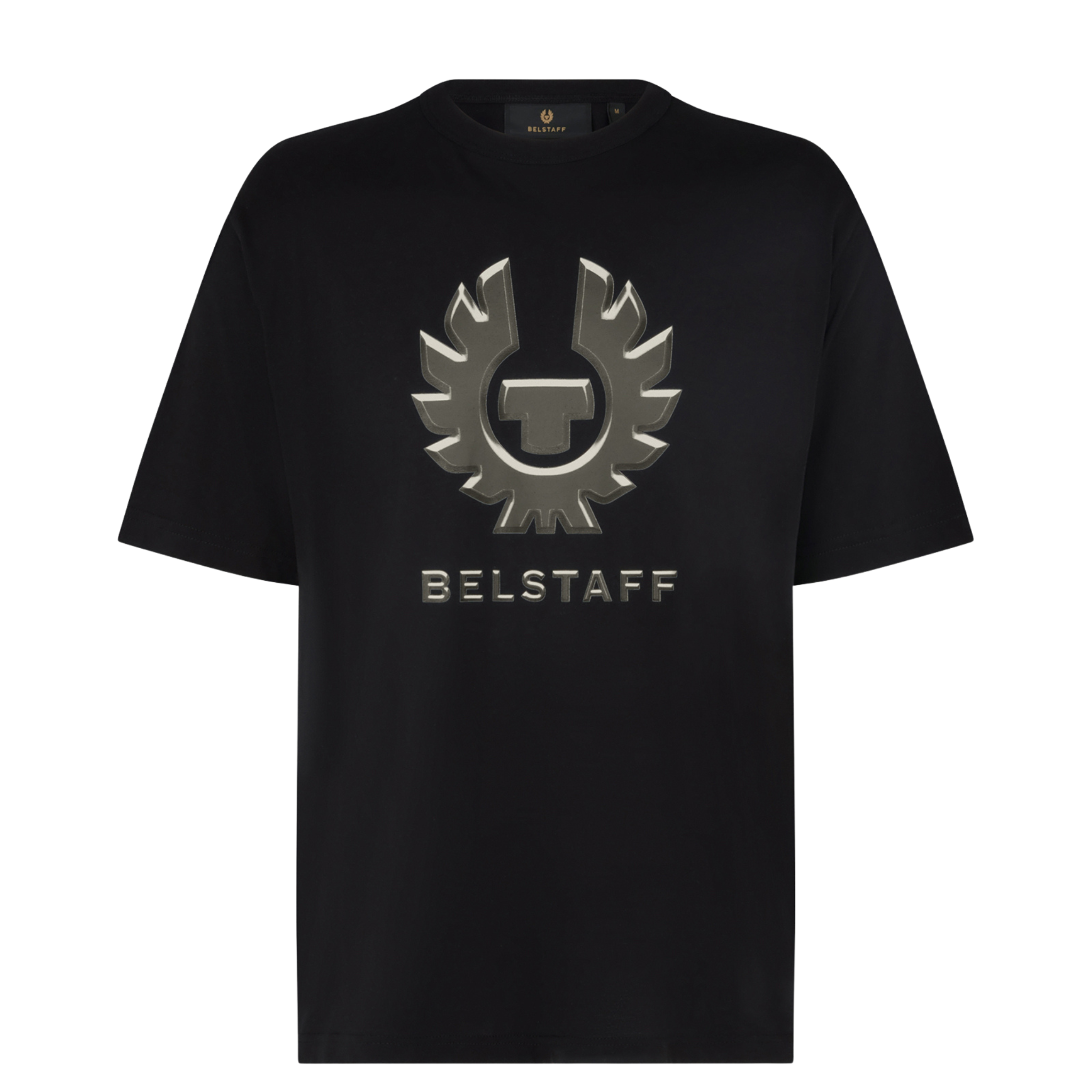 Mens Belstaff Black Liquify Graphic S/s T Shirt