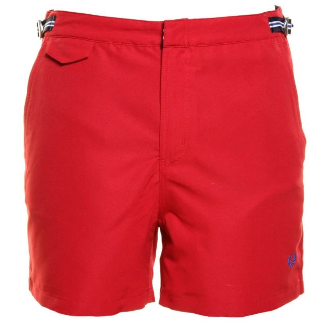 Mens Deep Red Classic Swim Shorts