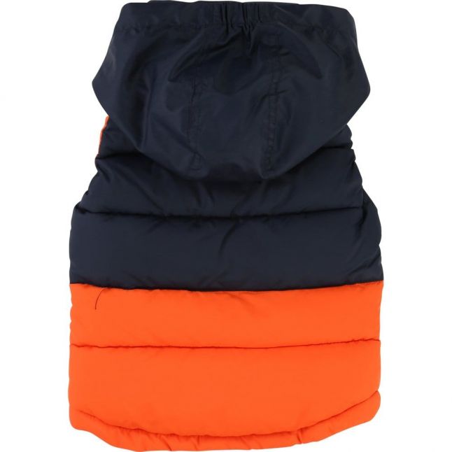 Baby Navy & Orange Gilet