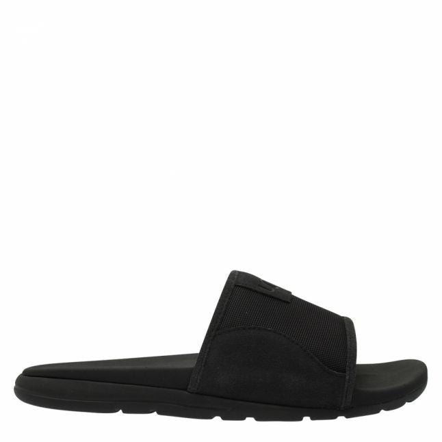 Mens Black Xavier Ballistic Slides