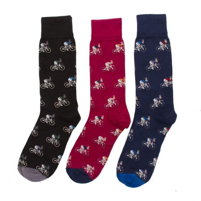 Mens Navy Rabbit Socks Gift Box