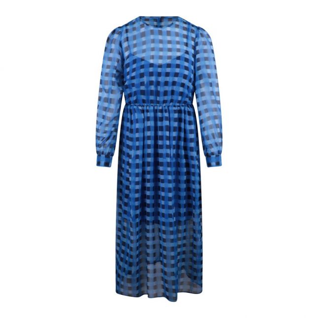 Womens Marine Edeline Hallie Crinkle Midi Dress