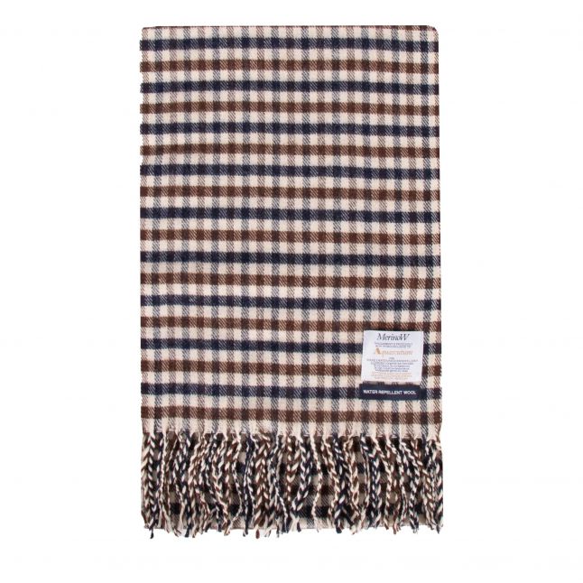 Mens Active Club Check Club Check Scarf