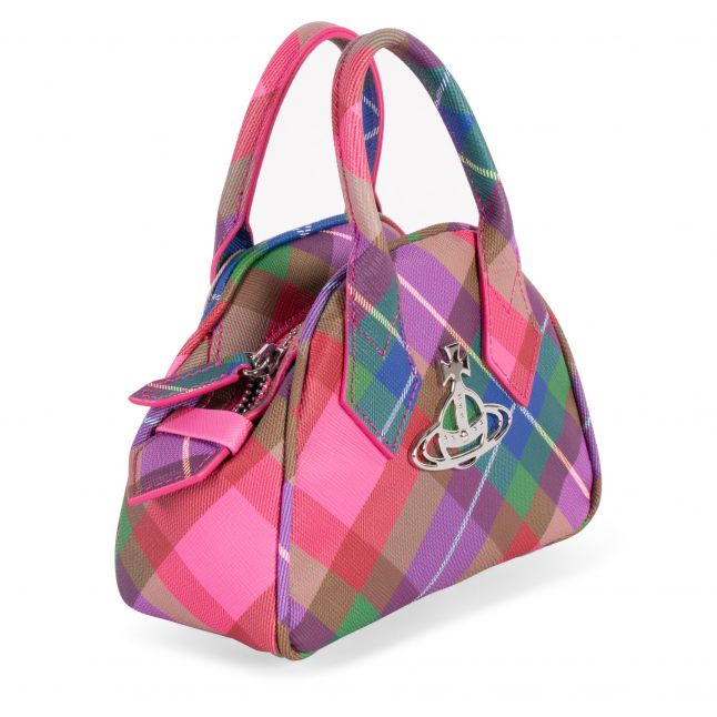 Womens Candy Tartan Mini Yasmine Crossbody