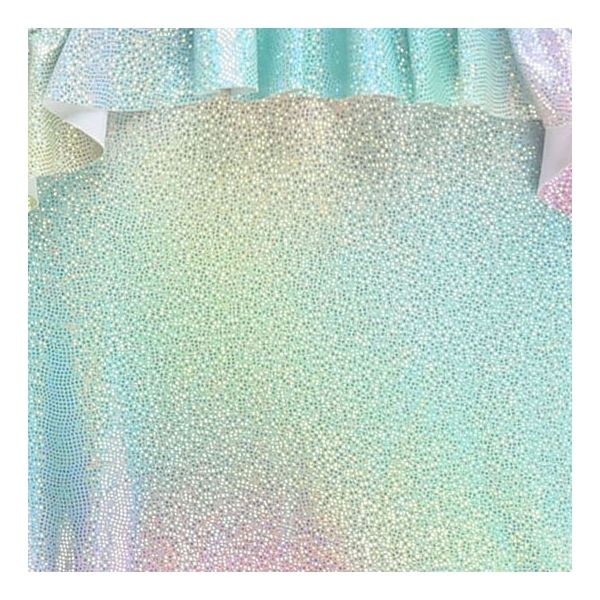 Girls Mermaid Glitter Ruffle Swimsuit