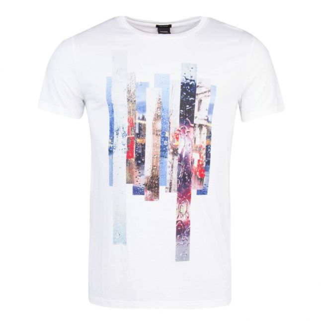 Casual Mens White TouchUp 2 S/s T Shirt