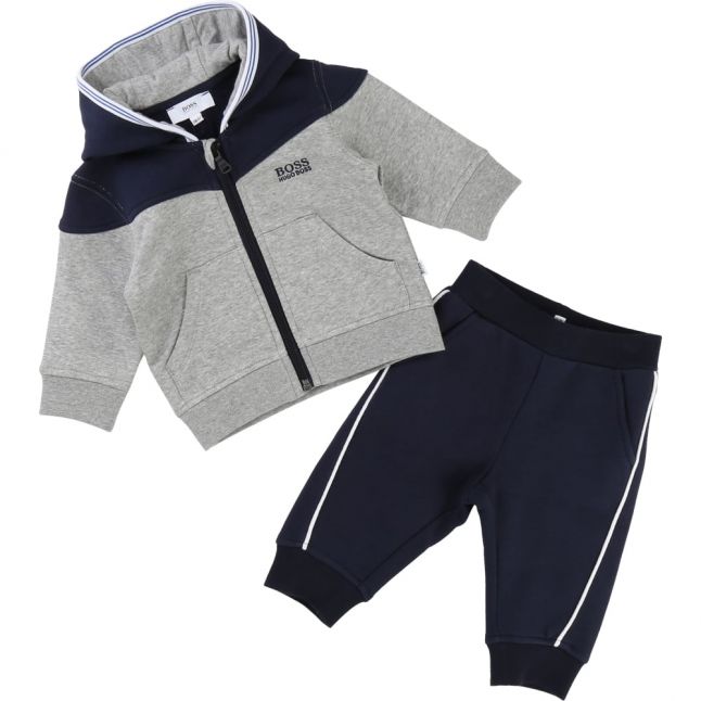 Baby Grey Hooded Tracksuit