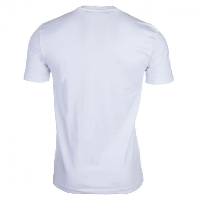 Mens Optical White Pixel Peace Slim S/s T Shirt