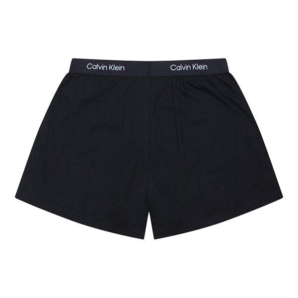 Womens Calvin Klein Black Lounge Shorts