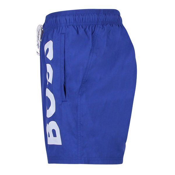 Mens Bright Blue Octopus Swim Shorts