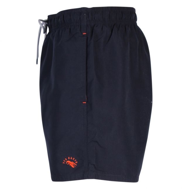 Mens Dark Navy Riply Swim Shorts