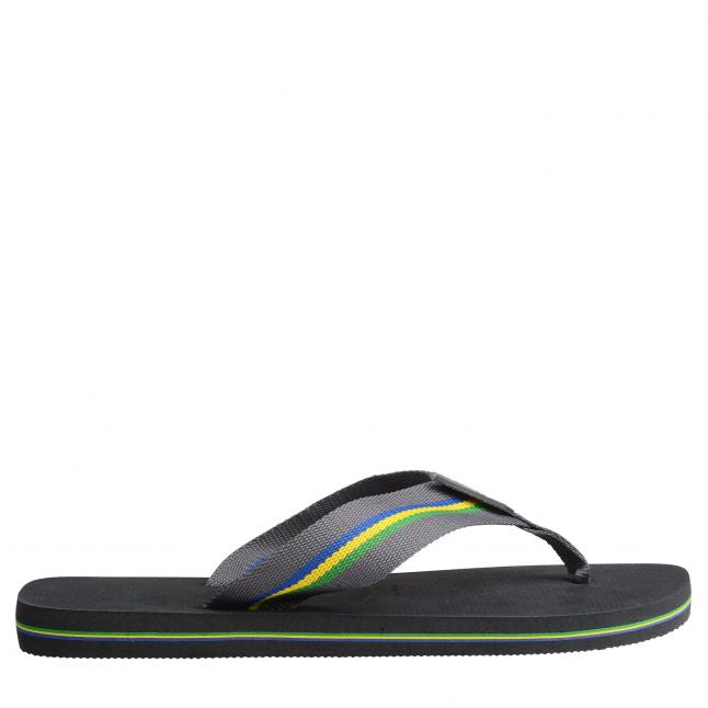 Mens New Graphite Urban Brasil Flip Flops