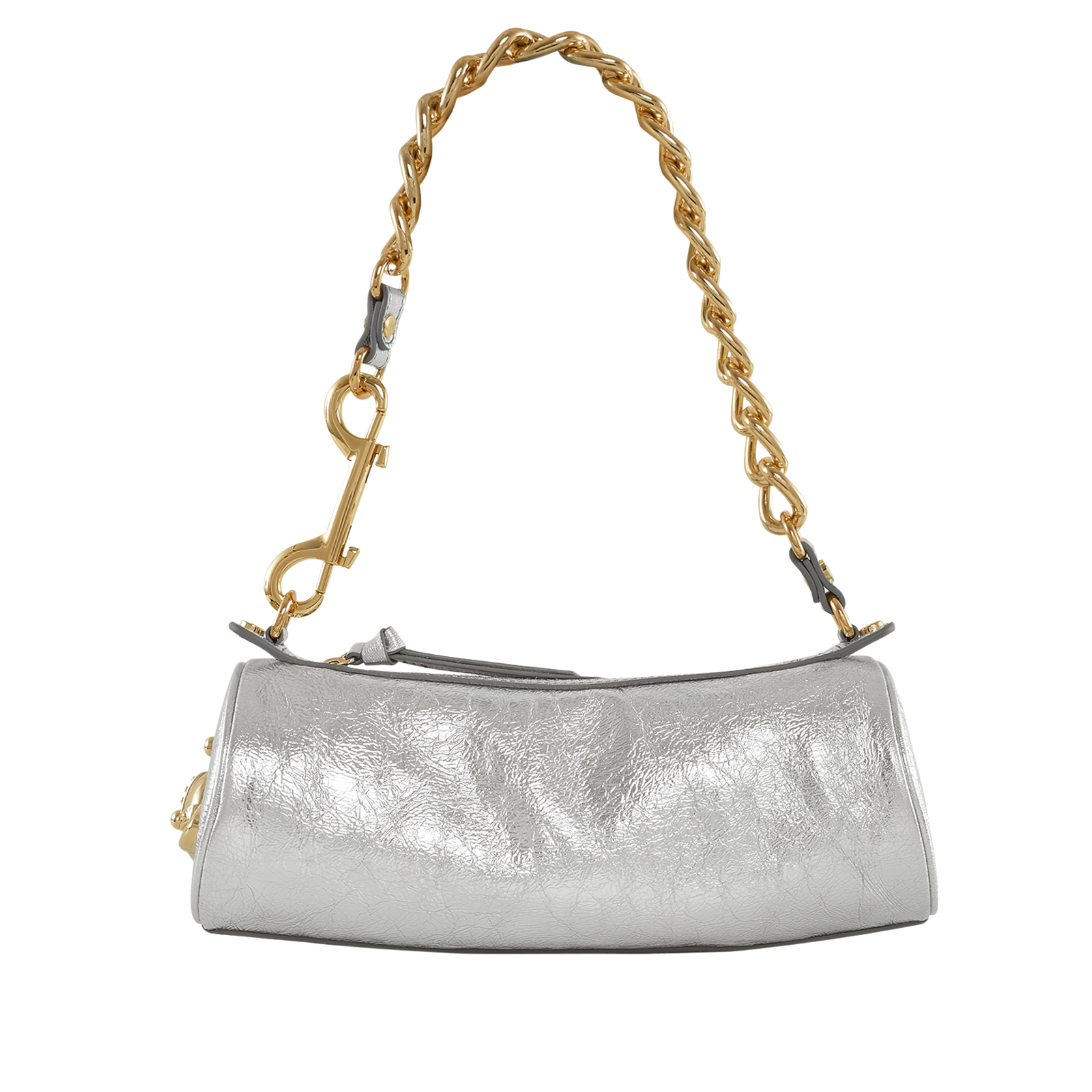 Womens Vivienne Westwood Silver Cindy Cylinder Bag