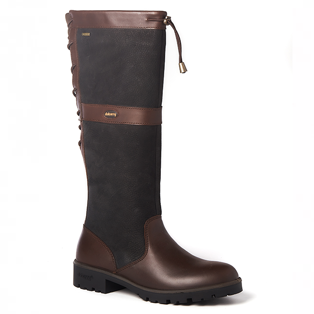 Womens Black & Brown Glanmire Boots