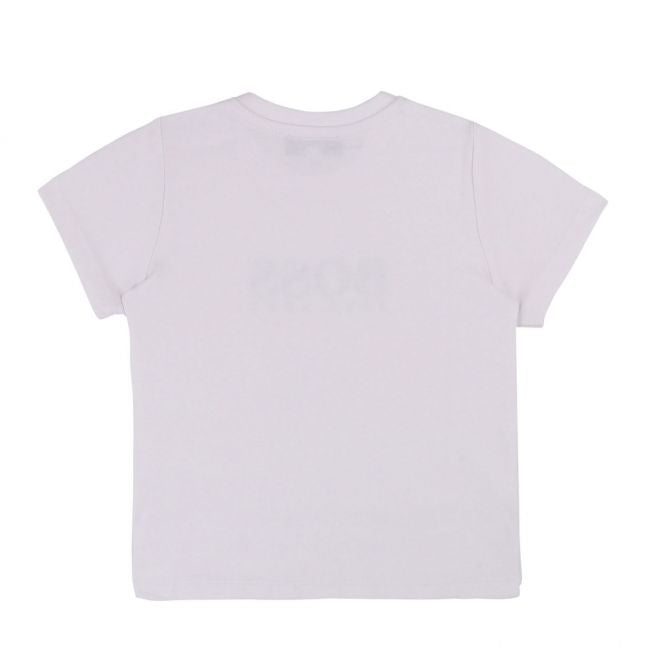 Toddler White Branded S/s T Shirt