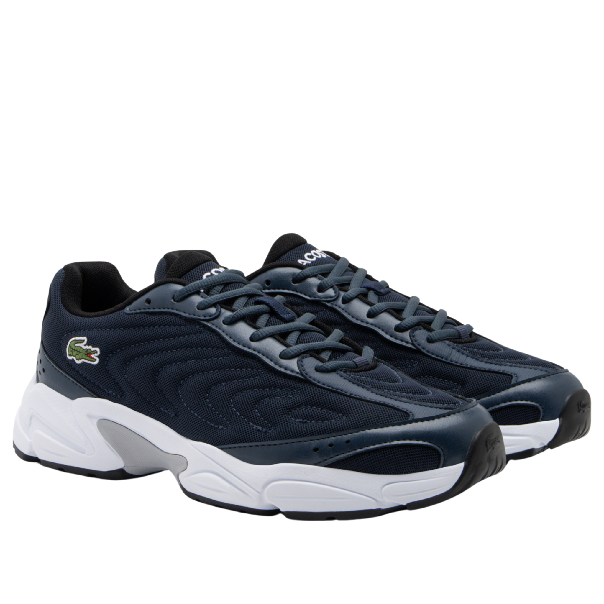 Mens Lacoste Navy/White STORM 96 2K LITE Trainers