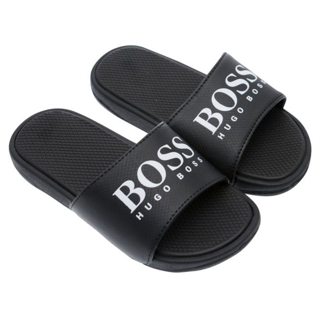 Boys Black Logo Slides (27-41)