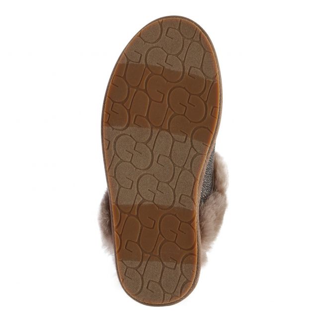 Womens Caribou Scuffette II Caviar Slippers