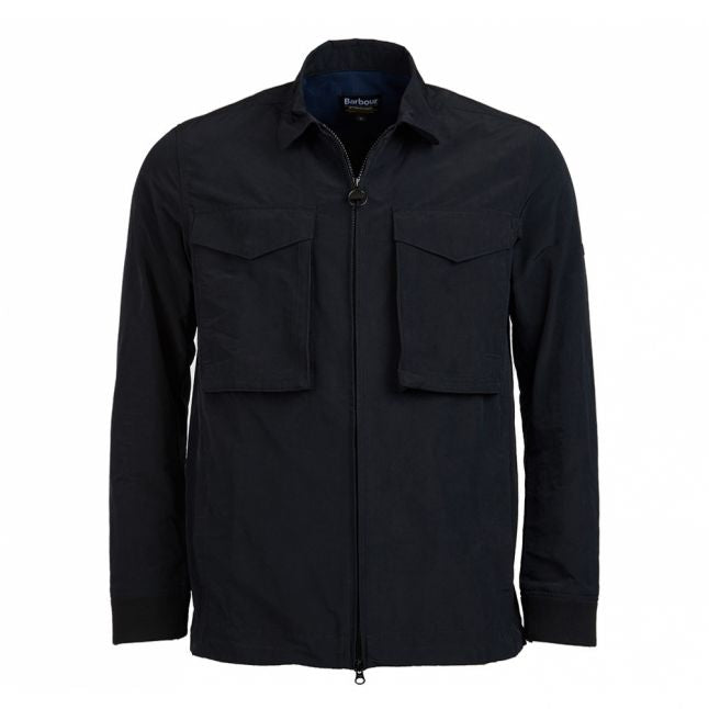 Mens Black Rath Overshirt