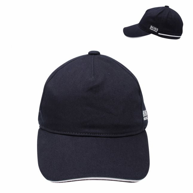 Boys Navy Small Logo Cap