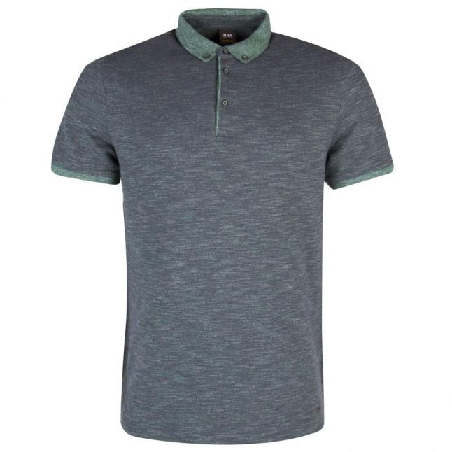 Casual Mens Dark Green Pasual S/s Polo Shirt